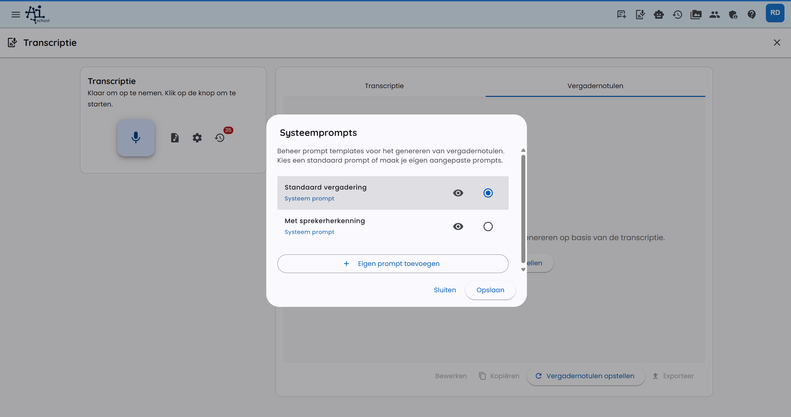 Eingabeaufforderung konfigurieren
