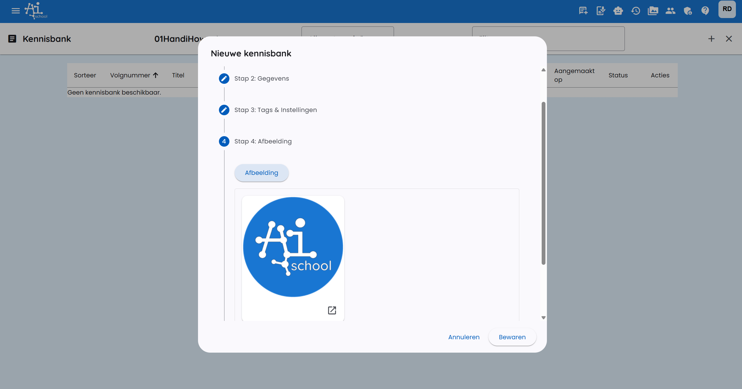 Knowledge base item image